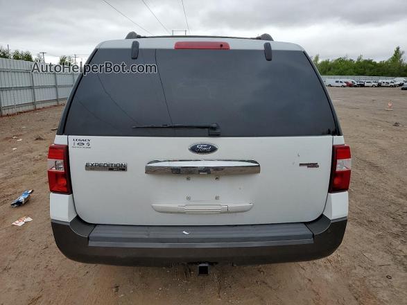 2007 Ford Expedition El Xlt White vin: 1FMFK15577LA59811