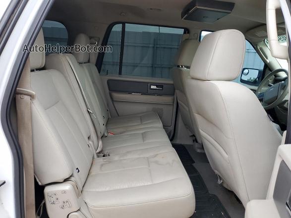 2007 Ford Expedition El Xlt White vin: 1FMFK15577LA59811