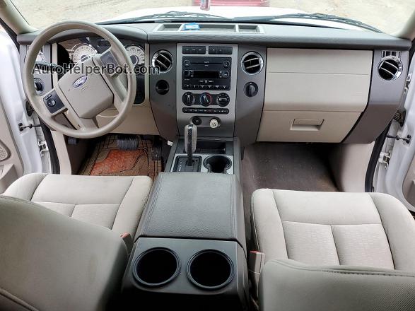 2007 Ford Expedition El Xlt White vin: 1FMFK15577LA59811