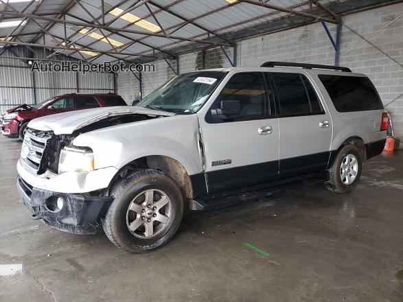 2007 Ford Expedition El Xlt Серебряный vin: 1FMFK16597LA74955