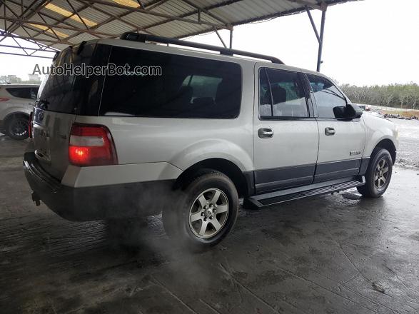 2007 Ford Expedition El Xlt Серебряный vin: 1FMFK16597LA74955