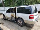 2007 Ford Expedition El Eddie Bauer White vin: 1FMFK17537LA21411