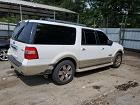2007 Ford Expedition El Eddie Bauer White vin: 1FMFK17537LA21411