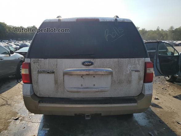 2007 Ford Expedition El Eddie Bauer Белый vin: 1FMFK18577LA79018