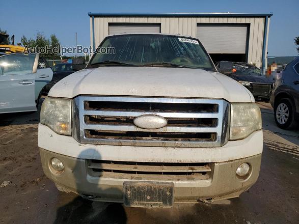 2007 Ford Expedition El Eddie Bauer Белый vin: 1FMFK18577LA79018
