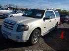2007 Ford Expedition El Limited Белый vin: 1FMFK19507LA78016