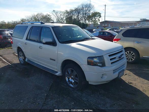 2007 Ford Expedition El Limited Белый vin: 1FMFK19507LA78016