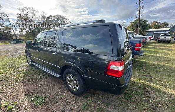 2007 Ford Expedition El Limited Black vin: 1FMFK19557LA54892