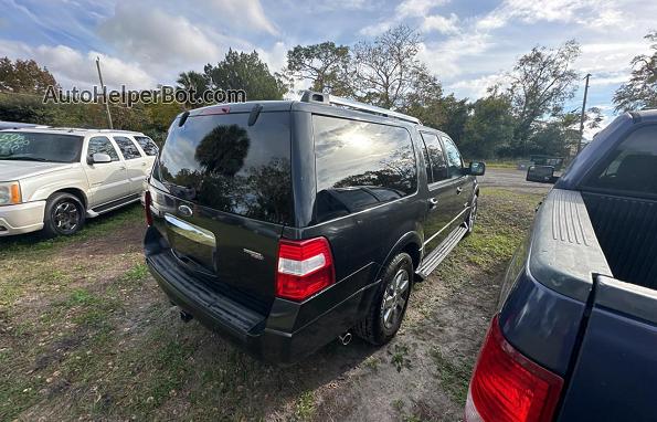 2007 Ford Expedition El Limited Black vin: 1FMFK19557LA54892