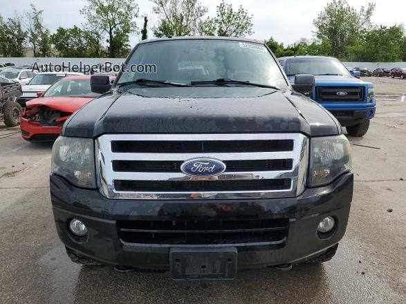2007 Ford Expedition El Limited Black vin: 1FMFK20527LA33419
