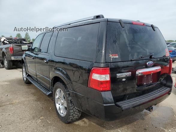 2007 Ford Expedition El Limited Black vin: 1FMFK20527LA33419