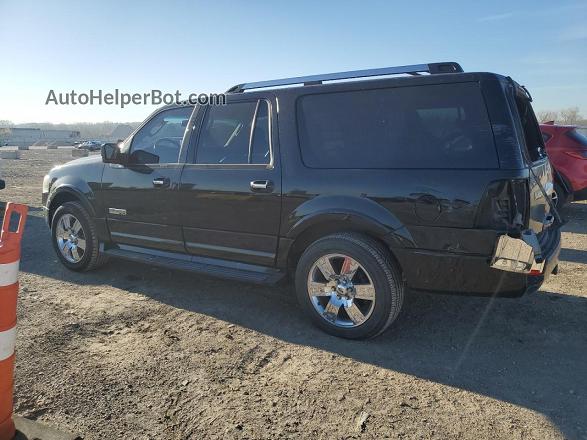 2007 Ford Expedition El Limited Black vin: 1FMFK20537LA39293