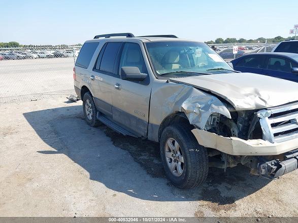 2007 Ford Expedition Xlt Tan vin: 1FMFU16507LA90939