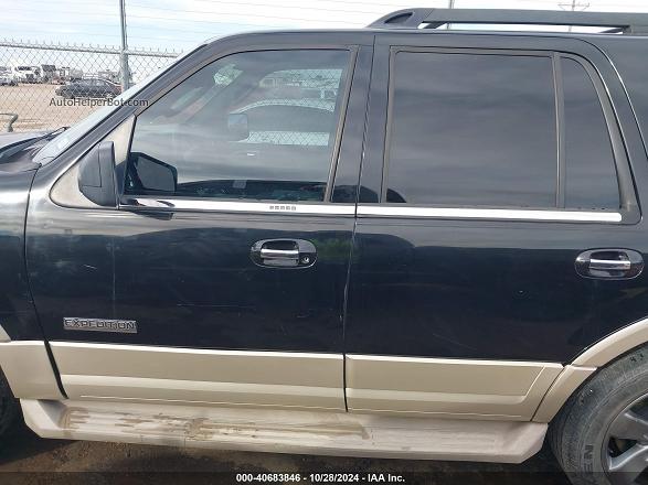 2007 Ford Expedition Eddie Bauer Черный vin: 1FMFU17537LA30314