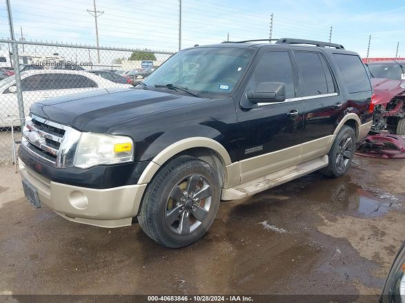2007 Ford Expedition Eddie Bauer Черный vin: 1FMFU17537LA30314