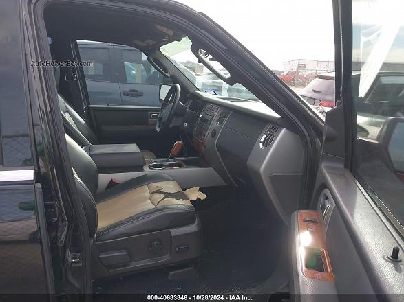 2007 Ford Expedition Eddie Bauer Черный vin: 1FMFU17537LA30314