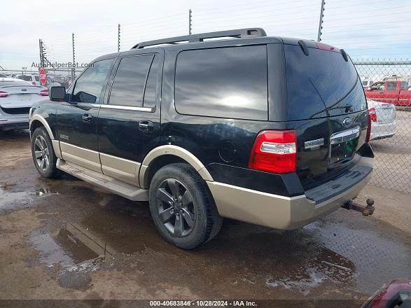 2007 Ford Expedition Eddie Bauer Черный vin: 1FMFU17537LA30314