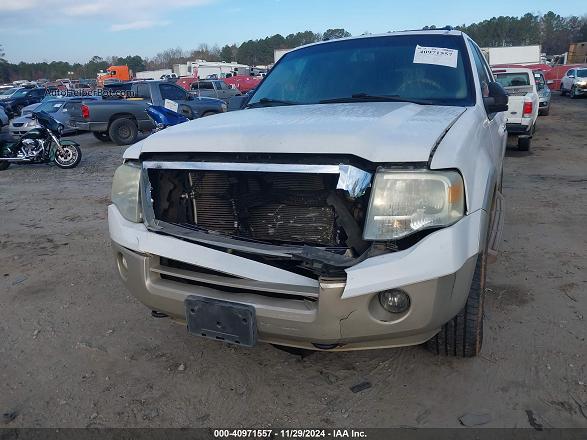 2007 Ford Expedition Eddie Bauer White vin: 1FMFU18567LA29642