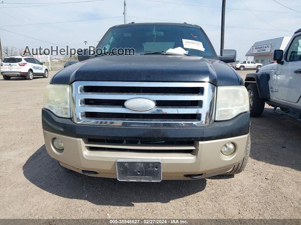 2007 Ford Expedition Eddie Bauer Черный vin: 1FMFU18587LA63887
