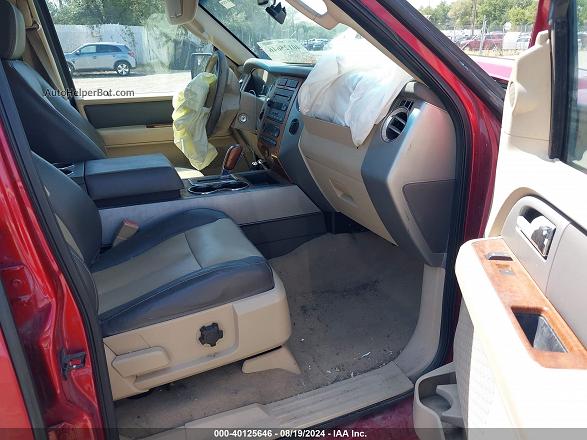 2007 Ford Expedition Eddie Bauer Burgundy vin: 1FMFU18597LA96347