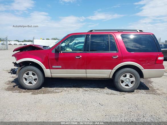 2007 Ford Expedition Eddie Bauer Burgundy vin: 1FMFU18597LA96347