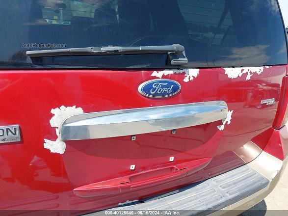2007 Ford Expedition Eddie Bauer Burgundy vin: 1FMFU18597LA96347