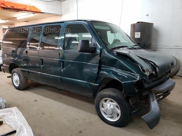 2007 Ford Econoline E150 Wagon Green vin: 1FMNE11W17DA78513