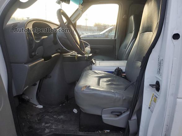 2007 Ford Econoline E150 Van White vin: 1FTNE14W27DB28576
