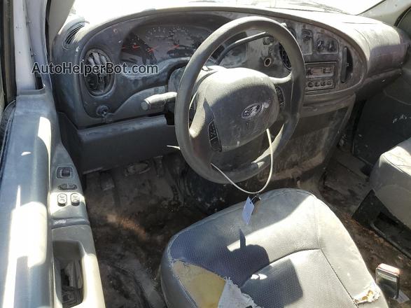 2007 Ford Econoline E250 Van White vin: 1FTNE24W87DA60029