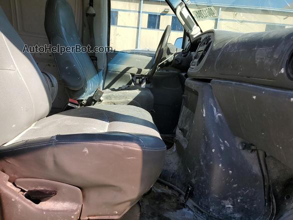 2007 Ford Econoline E250 Van White vin: 1FTNE24W87DA60029