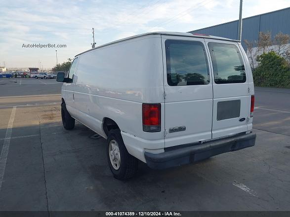2007 Ford E-250 Commercial/recreational White vin: 1FTNE24W97DA34460