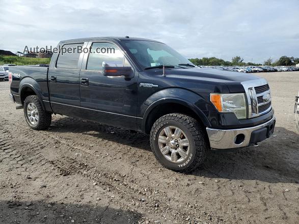 2009 Ford F150 Supercrew Черный vin: 1FTPW14V29FA27932