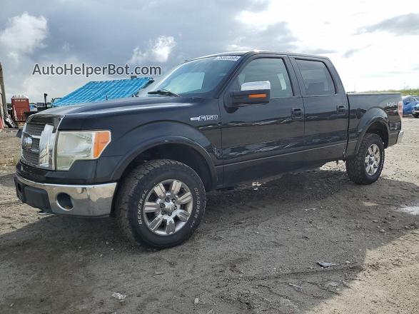 2009 Ford F150 Supercrew Черный vin: 1FTPW14V29FA27932