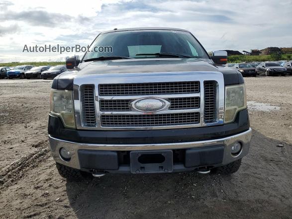 2009 Ford F150 Supercrew Черный vin: 1FTPW14V29FA27932