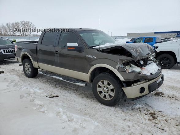 2009 Ford F150 Supercrew Зеленый vin: 1FTPW14V79KB45479