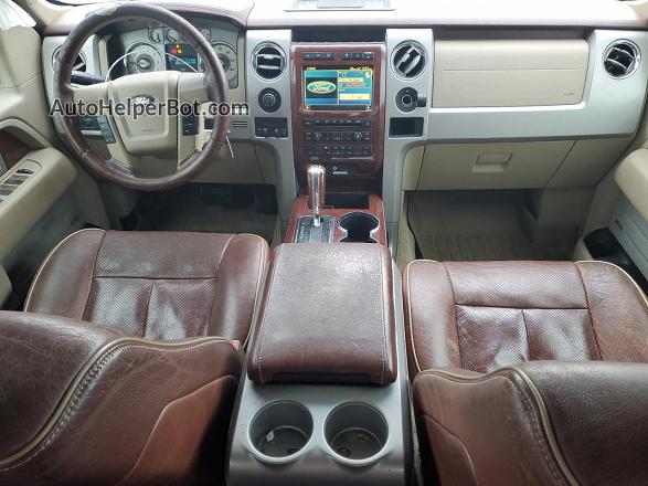 2009 Ford F150 Supercrew Белый vin: 1FTPW14VX9KB33875