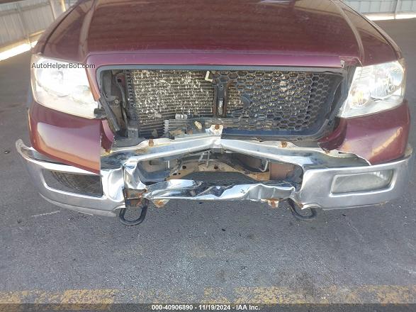 2004 Ford F-150 Fx4/lariat/xl/xlt Burgundy vin: 1FTPX14554NC49926