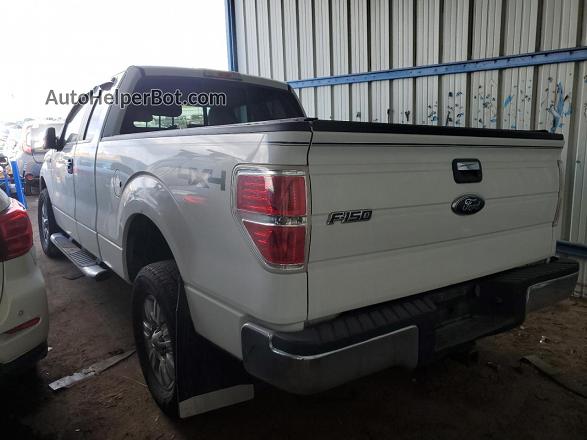 2009 Ford F150 Super Cab White vin: 1FTPX14V89FB41138