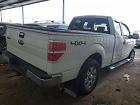 2009 Ford F150 Super Cab White vin: 1FTPX14V89FB41138