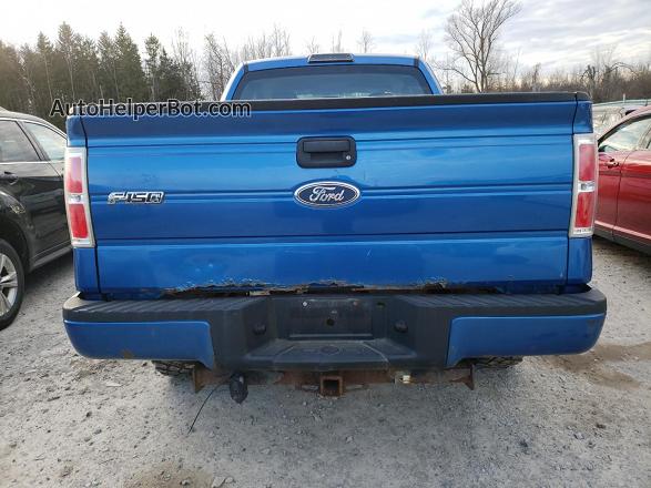 2009 Ford F150 Super Cab Blue vin: 1FTRX14W19FB19760