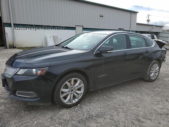 2017 Chevrolet Impala Lt Black vin: 1G1105SA1HU197166