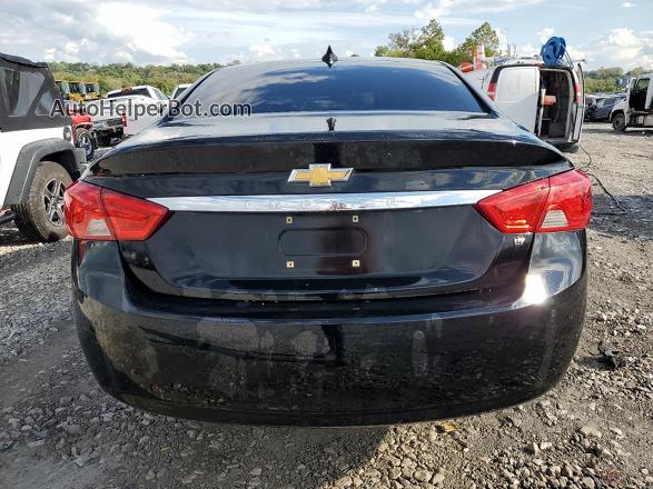 2017 Chevrolet Impala Lt Black vin: 1G1105SA6HU132183