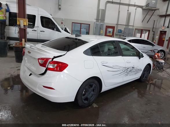 2016 Chevrolet Cruze Ls Manual Белый vin: 1G1BB5SMXG7272517