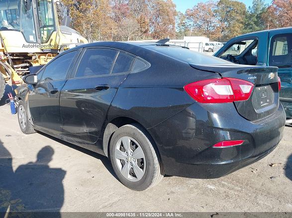 2016 Chevrolet Cruze Ls Auto Black vin: 1G1BC5SM0G7258767