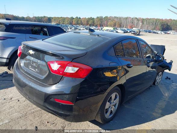 2016 Chevrolet Cruze Ls Auto Black vin: 1G1BC5SM0G7258767
