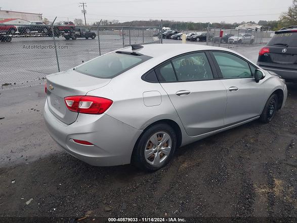 2016 Chevrolet Cruze Ls Auto Silver vin: 1G1BC5SM8G7257270