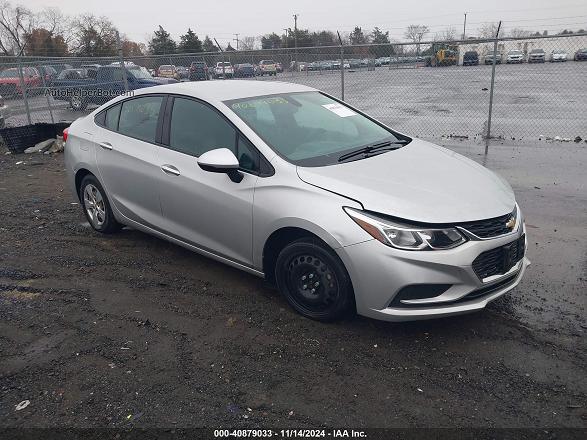 2016 Chevrolet Cruze Ls Auto Silver vin: 1G1BC5SM8G7257270