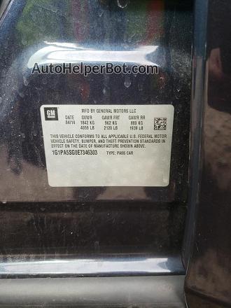 2014 Chevrolet Cruze Ls Blue vin: 1G1PA5SG0E7346303