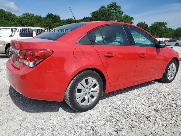 2014 Chevrolet Cruze Ls Red vin: 1G1PA5SHXE7297409