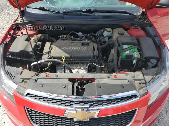2014 Chevrolet Cruze Ls Red vin: 1G1PA5SHXE7297409